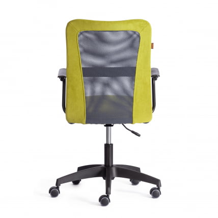 Кресло STAFF флок/ткань, олива/серый, 23/W-12_3