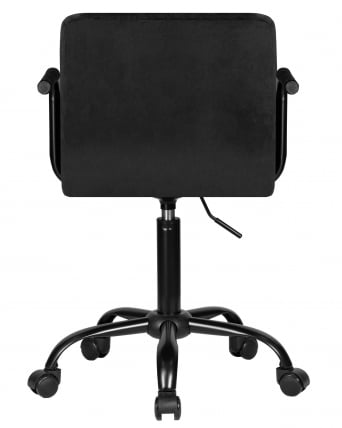 Офисное кресло для персонала ДОБРИН ТЕРРЙ БЛАCК (черный велюр (МДЖ9-101)) / DOBRIN TERRY BLACK (MJ9-101))_4