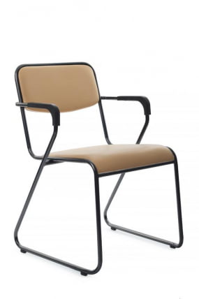 Кресло Никс Плус РCХ ОМКЛ-04Б Бежевый/Металл Черный / Nix Plus RCH OMKL-04B_0