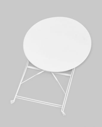 Комплект стола и двух стульев Бистро Белый_10