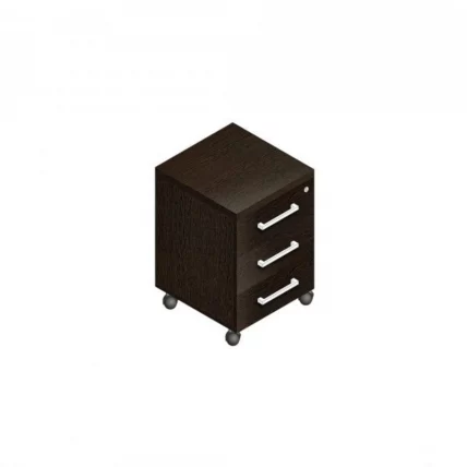 Тумба подкатная с 3-мя ящиками Пр.Т-3 Венге_0