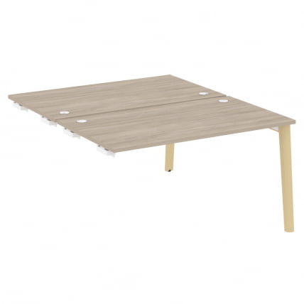 Стол-приставка двойной к опорным элементам ONIX WOOD OW.D.SPR-3.8 Дуб Аттик/Светлый_0