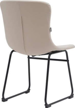 Кресло для посетителей Everprof Expo CF Экокожа Бежевый_5