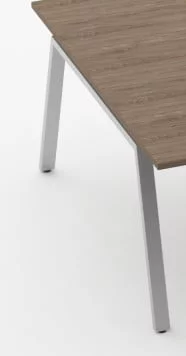 Л-образный металлический каркас с траверсами Deka 74.145.10 К Металлик матовый муар_0