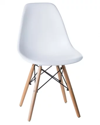 Стул обеденный ДОБРИН ДСВ Белый В-02 / DOBRIN DSW W-02_8