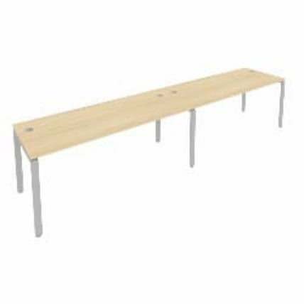 Рабочая станция на 2 раб.места Metal System Б.СМ-2.5 Акация/Серый_0