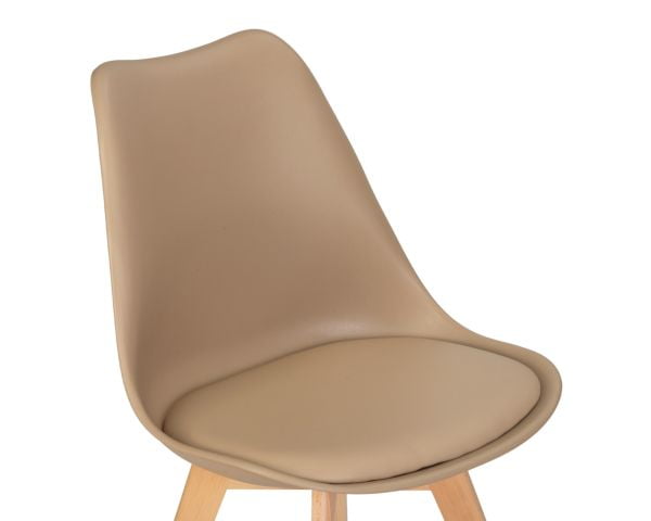 Стул обеденный ДОБРИН ДЖЕРРЙ СОФТ (ножки светлый бук, цвет сиденья бежевый (ГР-03)) 4 шт / DOBRIN JERRY SOFT (GR-03))_7