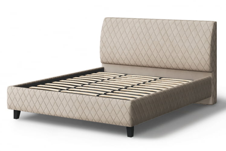 Кровать Хилтон, 2000 * 1200 мм, бежевый_2