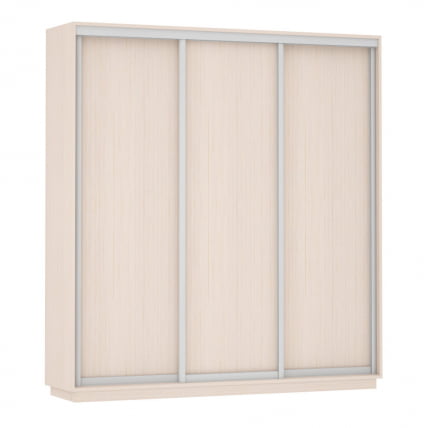 Шкаф-купе трехдверный Экспресс Трио Элемент 2100х2200х Дуб молочный / 2100х2200h_0