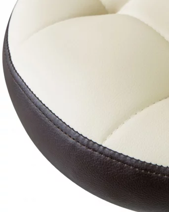 Табурет барный DOBRIN BRUNO Кремово-коричневый_1