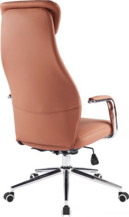 Кресло руководителя Еверпроф Белл Экокожа Коричневый / Everprof Bell_3