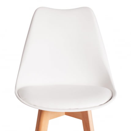 Стул барный TULIP BAR (mod. C1014H-1) / 2 шт. в упаковке пластик/дерево, 42 х 47,5 х 104 см, White (Белый) 70029/ натуральный_6
