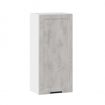 Шкаф кухонный 450 высокий Джамис ЛД 296.430.000.027 Белый Белый камень_0