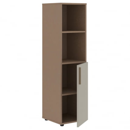 Шкаф-колонка с глухой малой дверью (правый) VELION VMCS 40.5 R Аметист Кобра_1