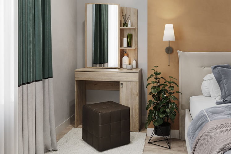 Пуф Рубик PM-003.1 шоколад (экокожа)_1