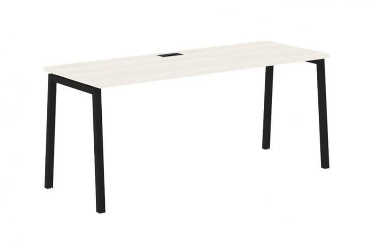 Стол письменный ЕДИС ЕЛСТ 1767 Ясень Траун Черный / EDIS ELST_0