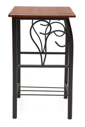 Тумба прикроватная PICCOLO Черный/красный дуб_2