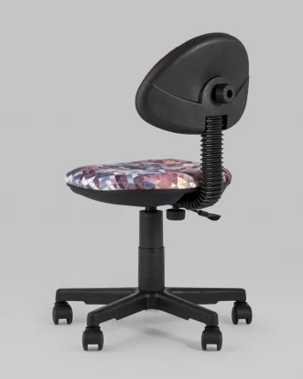 Кресло компьютерное детское УМКА абстракция Красный_5