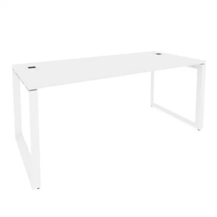 Стол рабочий руководителя на О-образном м/к ONIX O.MO-SRR-5.8 Белый Бриллиант_0