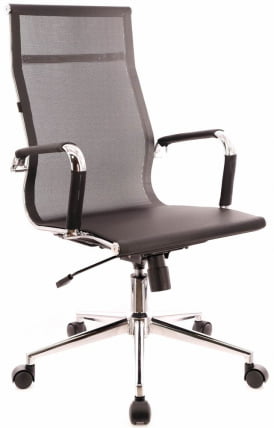 Кресло для руководителя Everprof Opera T Cетка Черный_0