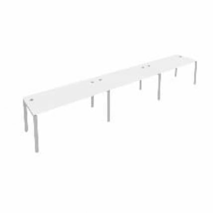 Рабочая станция на 3 раб.места Metal System Б.СМ-3.4 Белый/Серый_0