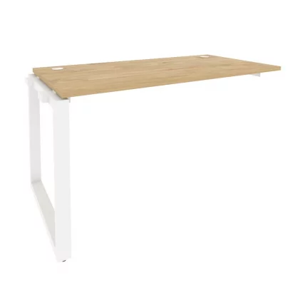 Наборный элемент рабочей станции на О-образном м/к ОНИКС О.МО-1.НРС-3.7 Тиквуд Светлый/Белый / ONIX O.MO-1.NRS-3.7_0