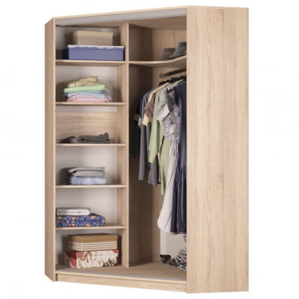 Шкаф-купе YA-198х1250-1(Белый-D5D5)_1