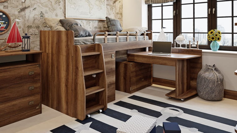 Кровать комбинированная Навигатор ТД-250.11.02_2