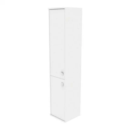 Шкаф высокий узкий левый СТЙЛЕ Л.СУ-1.3 Л Белый / STYLE_0