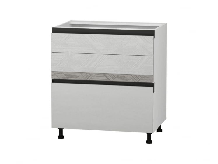 Напольный шкаф (3 ящика с системой плавного закрывания) Бостон 104.92_0