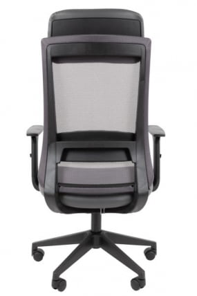 Офисное кресло CХАИРМАН 500 ЛТ (ЛТ) ЭКО экокожа Серый / CHAIRMAN (LT)_18