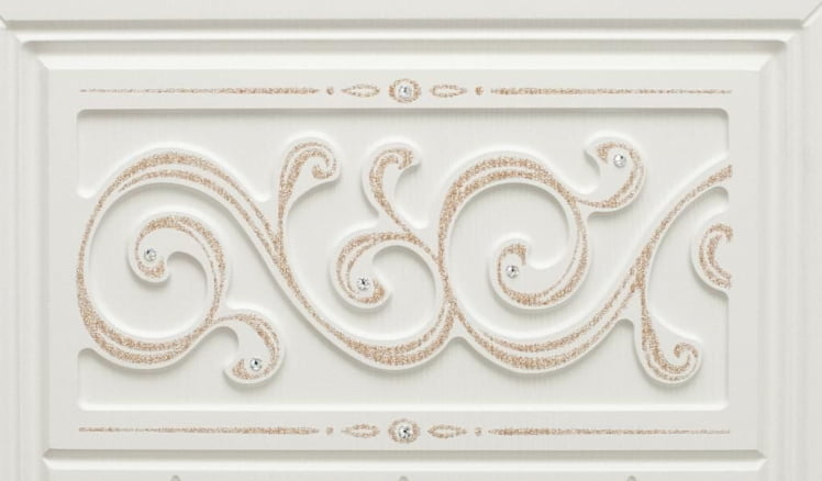 Шкаф-витрина кухонный (с системой плавного закрывания) Тиффани 19.80.1_1