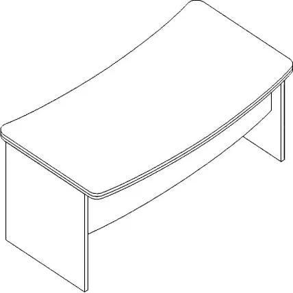 Стол для руководителя Л.Р-20 Орех_0