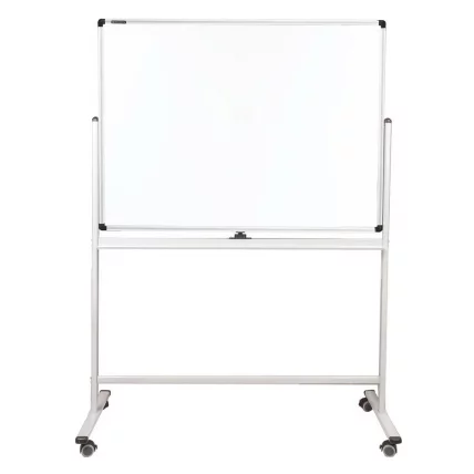 Доска магнитно-маркерная 2-сторонняя BRAUBERG PREMIUM на стенде 90х120 см_0