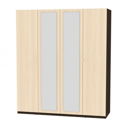 Шкаф распашный R-198х180х45-1-TR-M(Венге-ДМ)_0