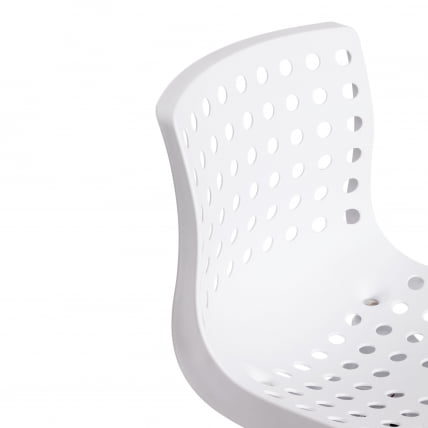 Офисное кресло SKALBERG OFFICE (mod. C-084-B) / 1 шт. в упаковке металл/пластик, White (белый)_7