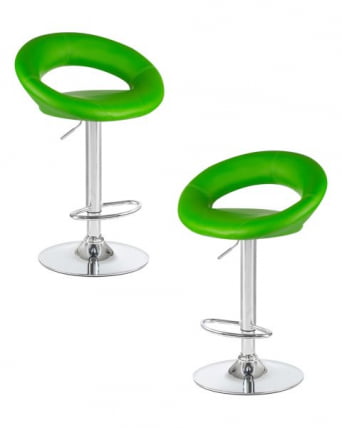 Стул барный ДОБРИН МИРА (зеленый) 2 шт / DOBRIN MIRA_0