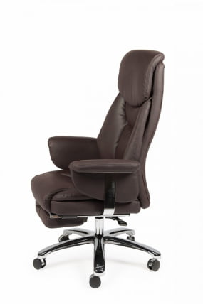 Кресло офисное Парламент H-2021-322 Темно-коричневый_2