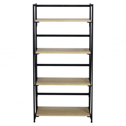 Стеллаж на металлокаркасе BRABIX LOFT SH-001 Дуб натуральный_3