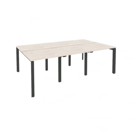 Рабочая станция на П-образном м/к ОНИКС О.МП-Д.РС-6.0.7 Денвер Светлый/Антрацит / ONIX O.MP-D.RS-6.0.7_0