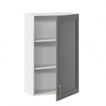 Шкаф кухонный 600 высокий Джелатто ЛД 241.450.000.112 Белый Оникс серый_1