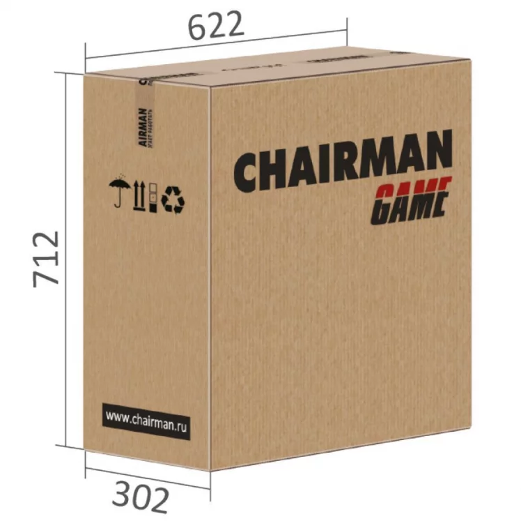 Кресло для геймеров CHAIRMAN GAME 9 NEW Черный-синий_5