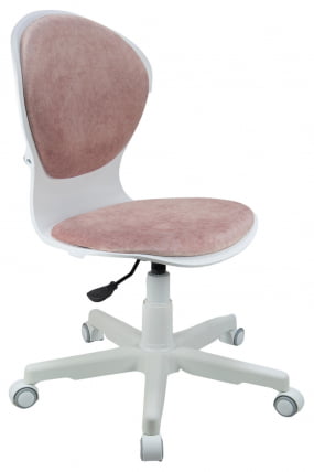 Кресло 1139 FW PL White велюр Bliss 08 розовый_0