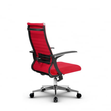 Кресло офисное МЕТТА B 2b 19/U158, Основание 17834 Комплект 3 Красное_2