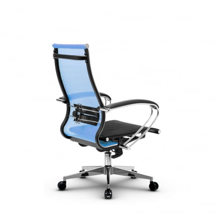 Кресло офисное МЕТТА B 2m 9/K131, Основание 17834 Комплект 3 Васильковое Черное_2