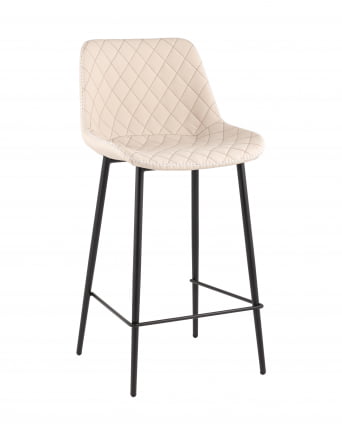 Стул барный Арч экокожа светло-серый / Arch_0