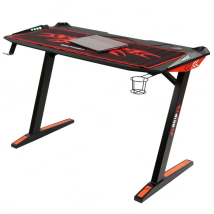 Игровой компьютерный стол SKILLL CTG-003 120X60 Черный-красный_3