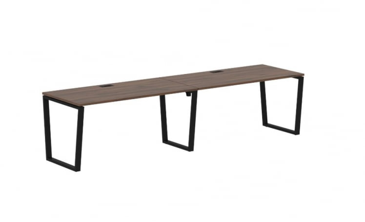 Бенч-система ЕДИС ЕВВСТ 3180 Дуб Денвер темный Черный / EDIS EVWST_0