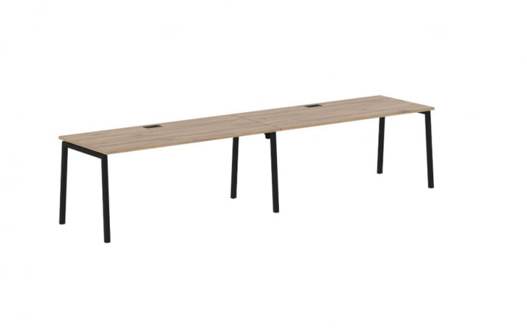 Бенч-система ЕДИС ЕЛВСТ 3580 Дуб Денвер светлый Черный / EDIS ELWST_0