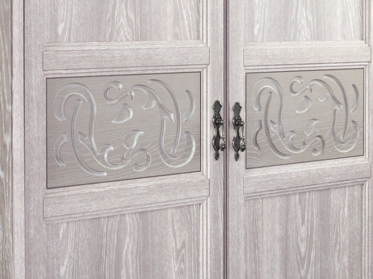 Комплект мебели для спальни Лючия №5 Дуб Оксфорд серый_2